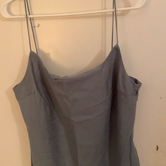 ASOS Dresses & Skirts - ASOS Design linen cami maxi dress in duck egg